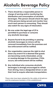 Alcohol Policy Kit for Social Halls
