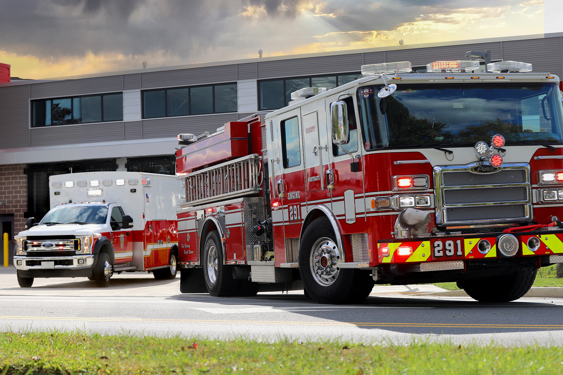 Photo of Emergency Vehicle Driver Training (EVDT) program